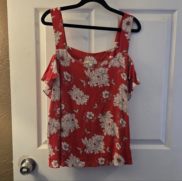 Women's Cold Shoulder Top - Picture 3 of 8